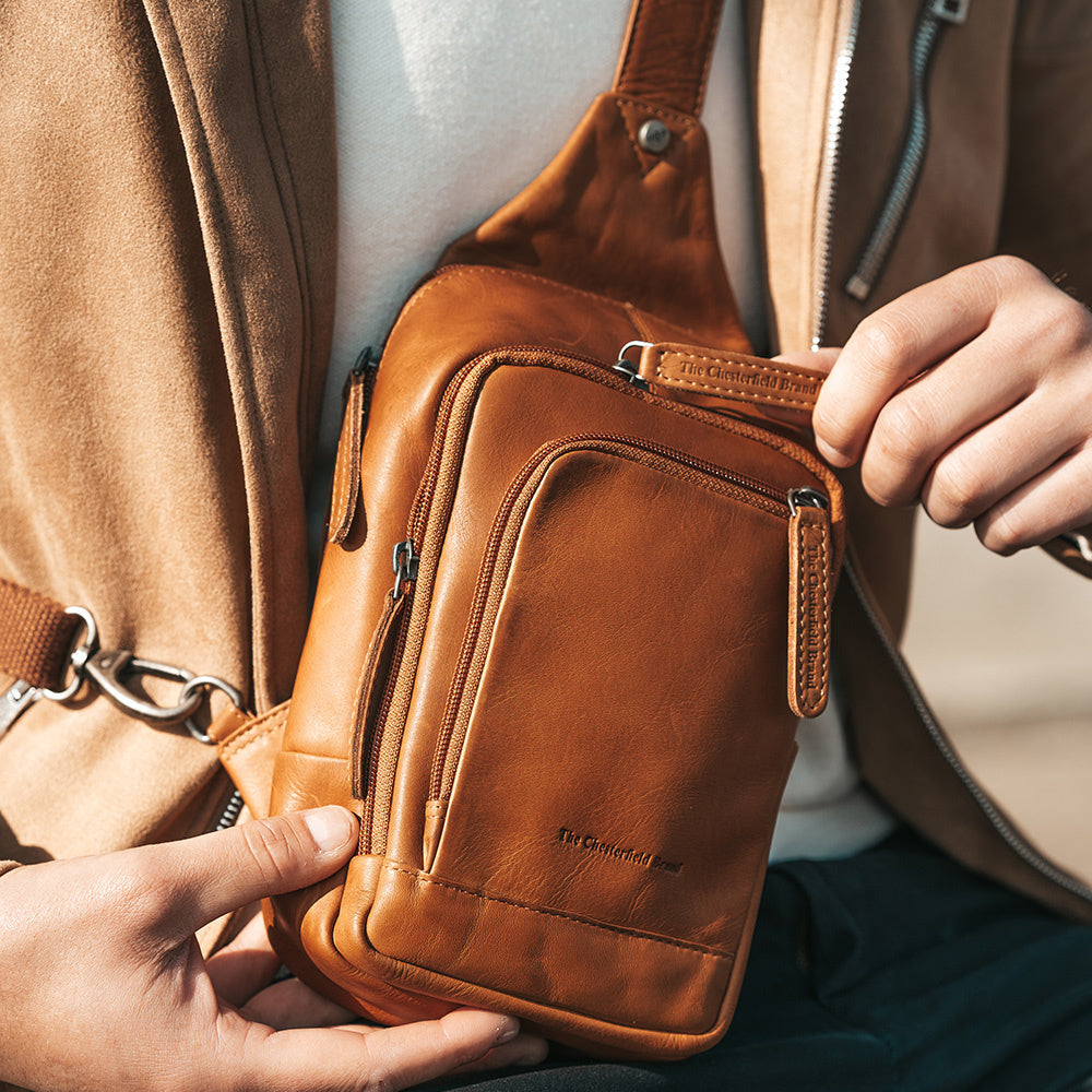Leather Sling Bag Riga da Donna – Vista prodotto alternativa 3