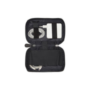 Leather Tech-Organizer Ardan da Donna in Classic 100% Full-Grain Leather - Vista frontale e linea su misura | Acquista online