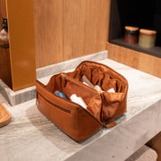 Elmia Full-Grain Leather Toiletry Bag da Donna – Vista prodotto alternativa 2