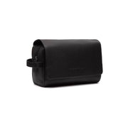 
Rosario Necessaire da viaggio in pelle pieno fiore in classica vera pelle pieno fiore 100% - Vista frontale e silhouette sartoriale | Acquista online