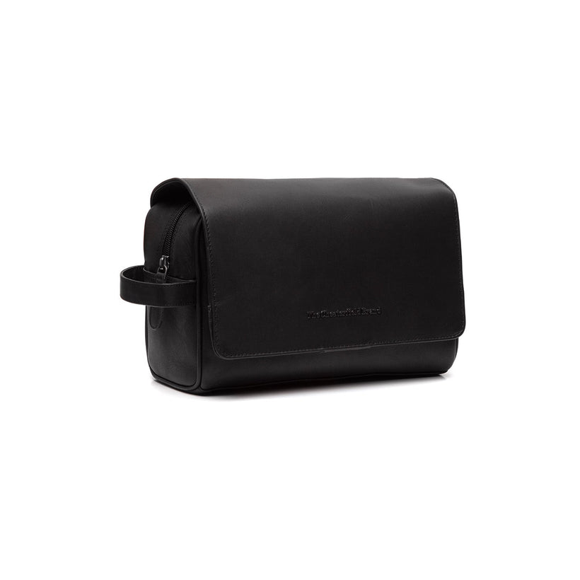 Rosario Full-Grain Leather Toiletry Bag da Donna