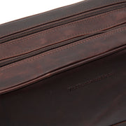 Stefan Full-Grain Leather Toiletry Bag da Donna – Vista prodotto alternativa 3