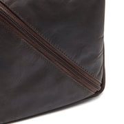 Trevia Full-Grain Leather Toiletry Bag da Donna – Vista prodotto alternativa 3