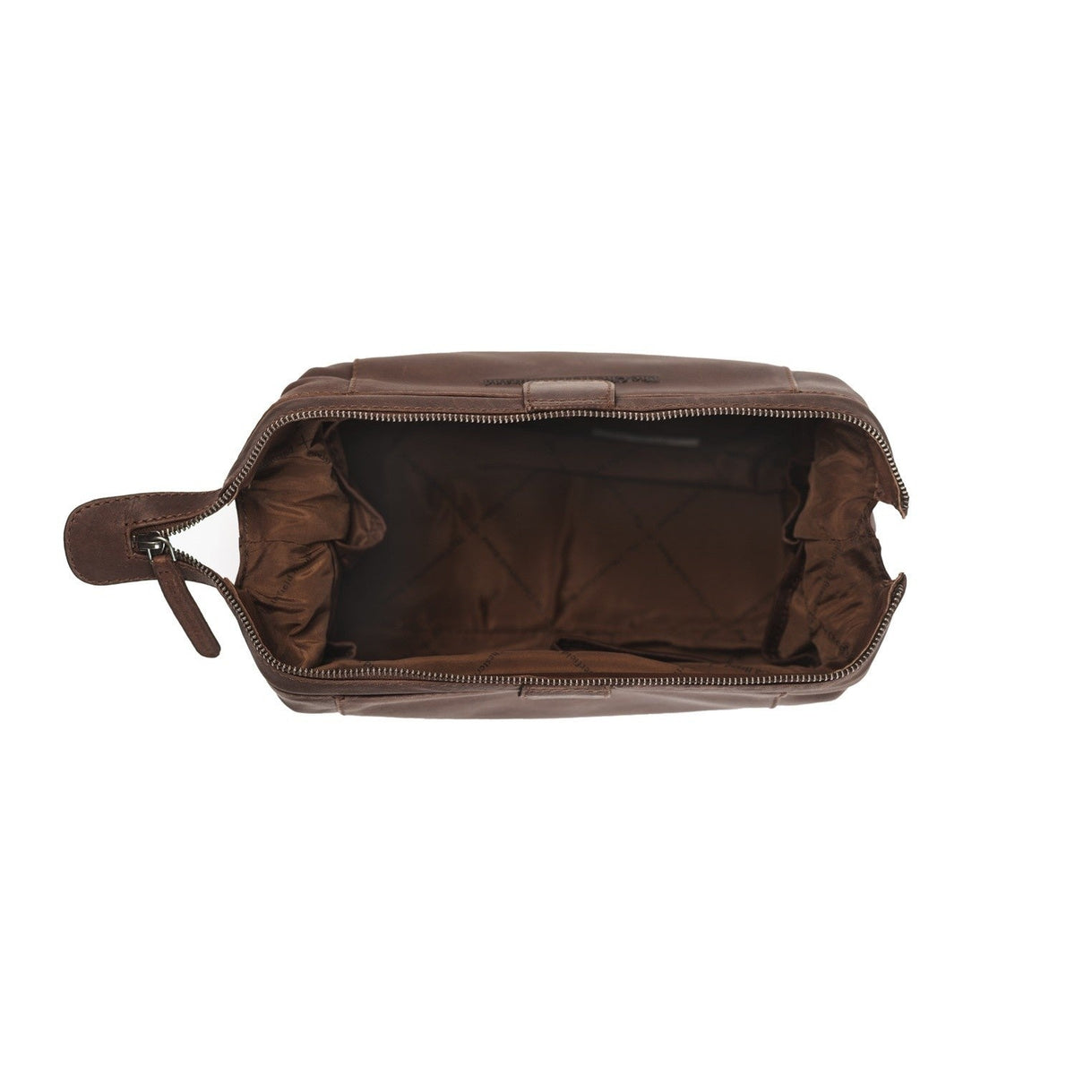 Vince Full-Grain Leather Toiletry Bag da Donna – Vista prodotto alternativa 3