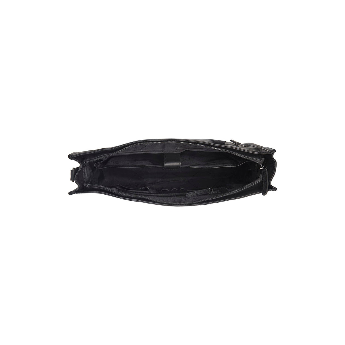 Vista interna Showing Dedicated Padded Laptop Sleeve &amp; Multi-Compartment Organization