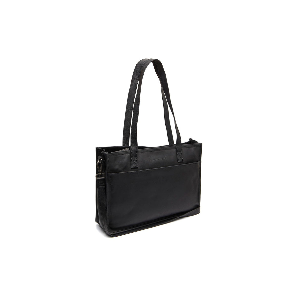 Adana Full-Grain Leather Tote Bag da Donna in Classic 100% Full-Grain Leather - Full Exterior Front Profile View | Acquista online