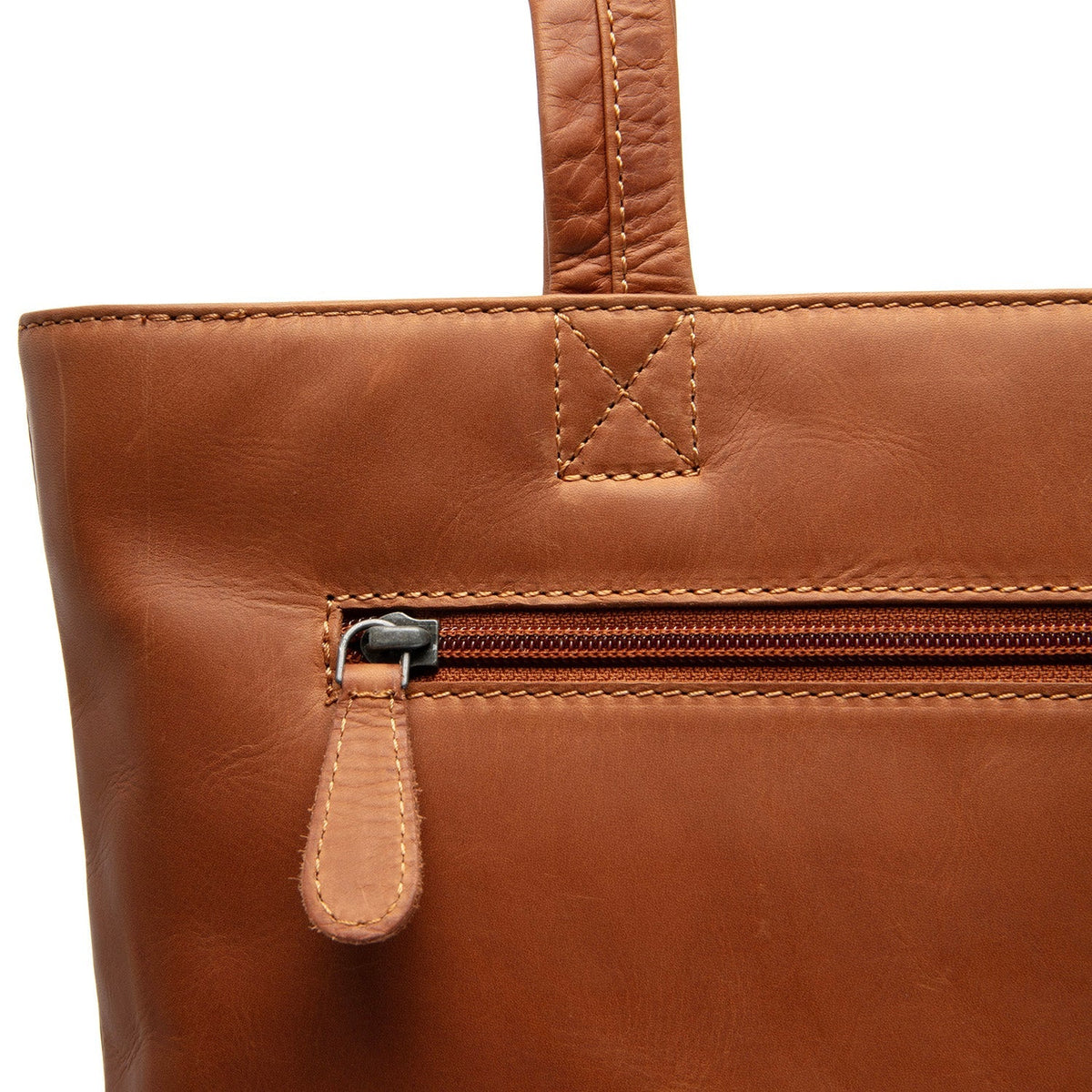 Alveron Pelle pieno fiore Borsa tote in pelle – Vista alternativa 3