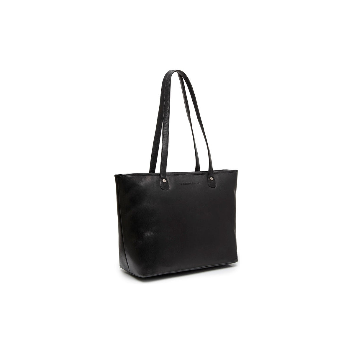
Astano Borsa tote in pelle pieno fiore in Tan 100% Full-Grain Leather - Full Exterior Vista frontale e silhouette sartoriale | Acquista online