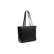 
Astano Borsa tote in pelle pieno fiore in Tan 100% Full-Grain Leather - Full Exterior Vista frontale e silhouette sartoriale | Acquista online