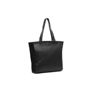 
Berlin Borsa tote in pelle pieno fiore in classica vera pelle pieno fiore 100% - Full Exterior Vista frontale e silhouette sartoriale | Acquista online