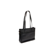 
Estella Borsa tote in pelle pieno fiore in classica vera pelle pieno fiore 100% - Full Exterior Vista frontale e silhouette sartoriale | Acquista online