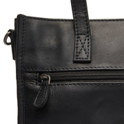 
Estella Borsa tote in pelle pieno fiore - Profilo laterale strutturato con profondità del soffietto