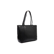 Ferrera Full-Grain Leather Tote Bag da Donna in Classic 100% Full-Grain Leather - Full Exterior Front Profile View | Acquista online