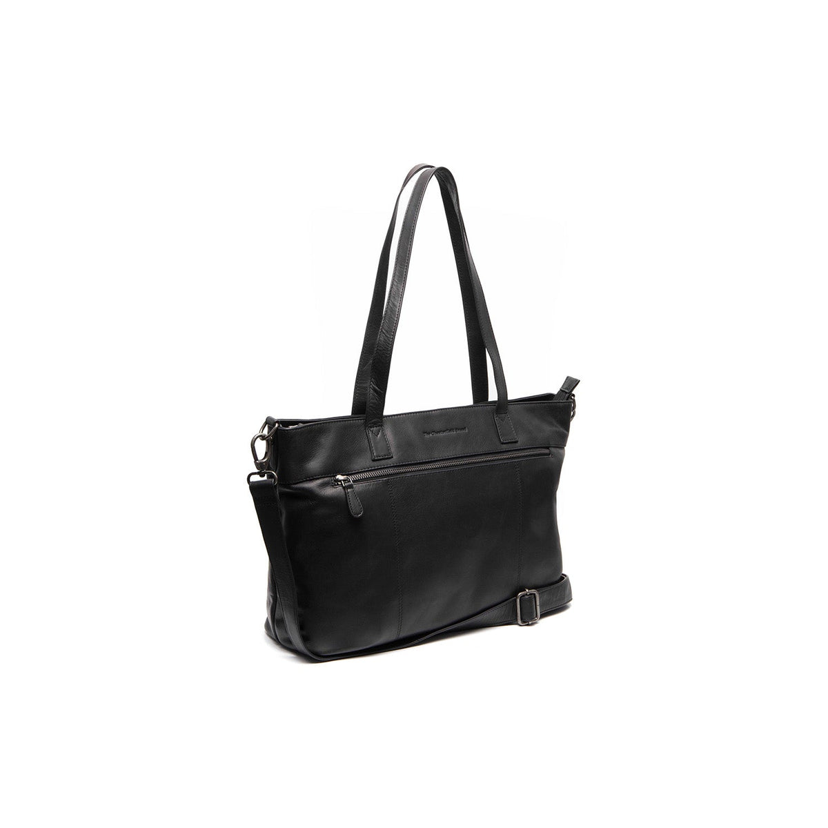 
Osira Borsa tote in pelle pieno fiore in classica vera pelle pieno fiore 100% - Full Exterior Vista frontale e silhouette sartoriale | Acquista online