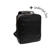 
Jamaica Pelle Pieno Fiore Travel Backpack in classica vera pelle pieno fiore 100% - Full Exterior Vista frontale e silhouette sartoriale | Acquista online
