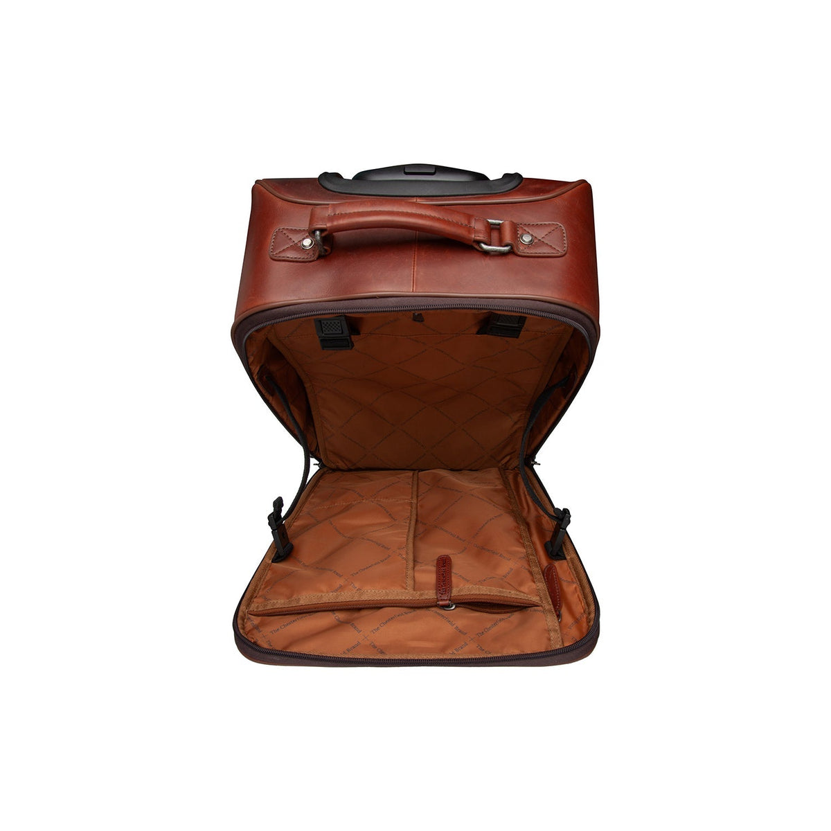 
Tailored Rib Cuffs & Hem Craftsmanship Construction Detail on Leather Trolley San Marino da Donna da Donna