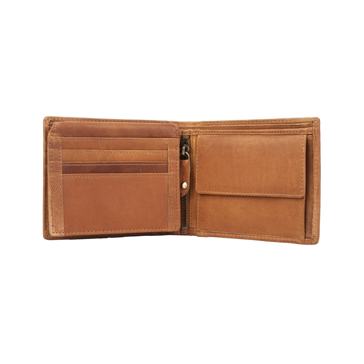 Alvina Full-Grain Portafoglio in Pelle da Uomo – Vista prodotto alternativa 3