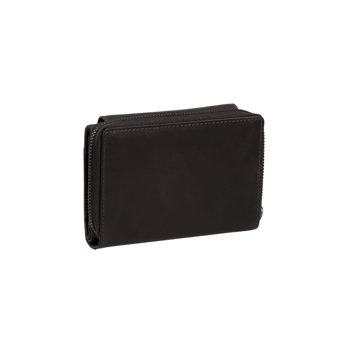 
Brown Leather Wallet Ascot, detail view 4