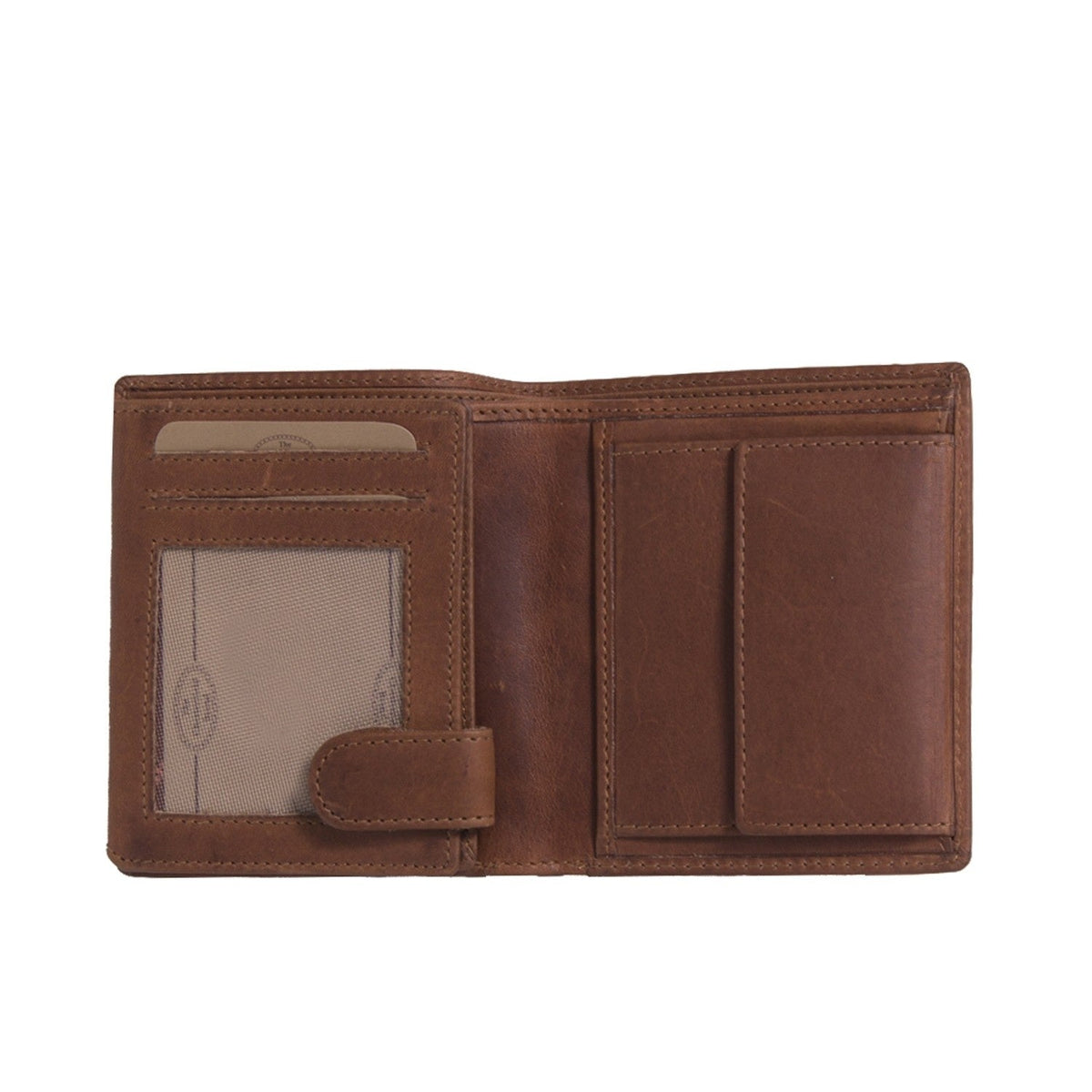 Carl Full-Grain Portafoglio in Pelle da Uomo – Vista prodotto alternativa 3