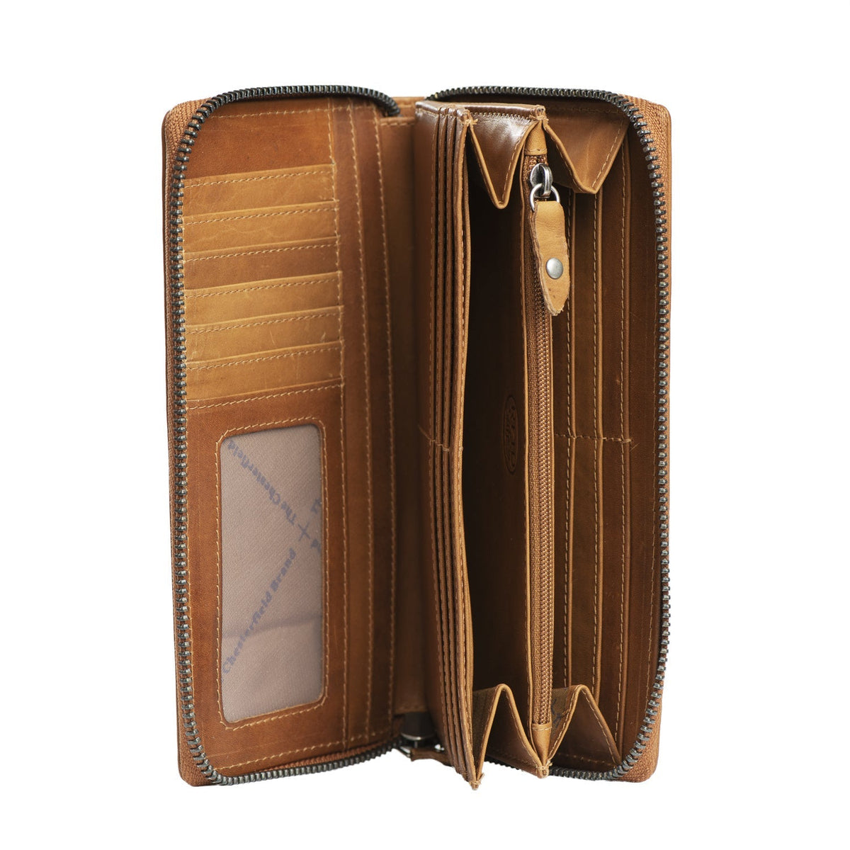 Halle Full-Grain Portafoglio in Pelle da Donna – Vista prodotto alternativa 3