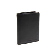 Hanson Full-Grain Portafoglio in Pelle da Uomo in Classic 100% Full-Grain Leather - Full Exterior Front Profile View | Acquista online