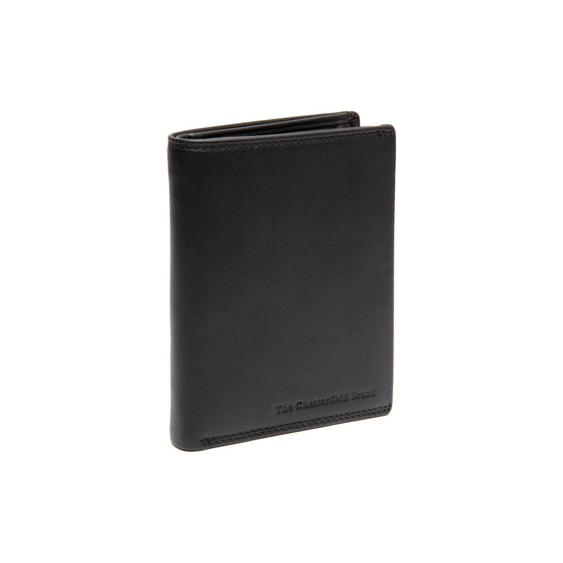 Hanson Full-Grain Leather Wallet in Classic 100% Full-Grain Leather - Full Exterior Front Profile View | Buy Online
