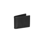 Marvin Full-Grain Portafoglio in Pelle da Uomo in Classic 100% Full-Grain Leather - Full Exterior Front Profile View | Acquista online