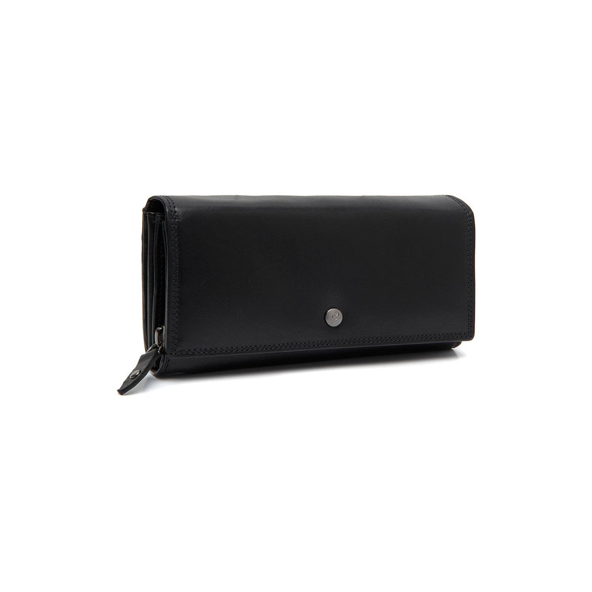 Rivalto Full-Grain Portafoglio in Pelle da Donna in Classic 100% Full-Grain Leather - Full Exterior Front Profile View | Acquista online
