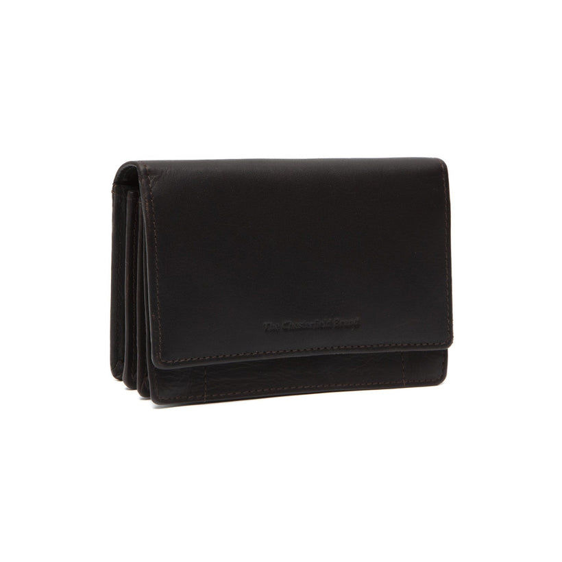 Salzburg Full-Grain Leather Wallet in Classic 100% Full-Grain Leather - Full Exterior Front Profile View | Buy Online