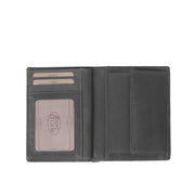 
Classic 100% Full-Grain leather Wallet - Prospettiva posteriore con spallacci in pelle rinforzati