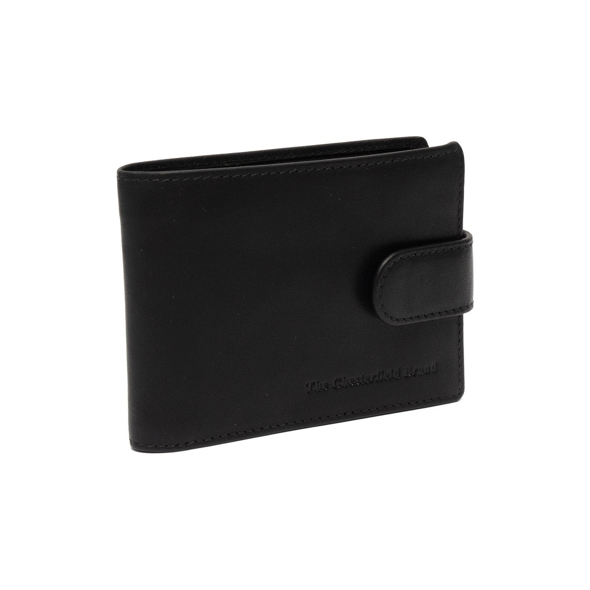 Yamba Full-Grain Portafoglio in Pelle da Uomo in Classic 100% Full-Grain Leather - Full Exterior Front Profile View | Acquista online