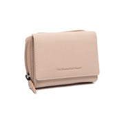Zelan Full-Grain Portafoglio in Pelle da Donna in Classic 100% Full-Grain Leather - Full Exterior Front Profile View | Acquista online