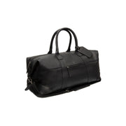 
Portsmouth II Borsone da weekend in pelle pieno fiore in classica vera pelle pieno fiore 100% - Full Exterior Vista frontale e silhouette sartoriale | Acquista online