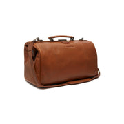 Texel Full-Grain Leather Weekender Bag da Donna in Classic 100% Full-Grain Leather - Full Exterior Front Profile View | Acquista online