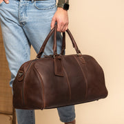 William Full-Grain Leather Weekender Bag da Donna – Vista prodotto alternativa 2