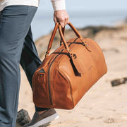 William Full-Grain Leather Weekender Bag da Donna – Vista prodotto alternativa 2