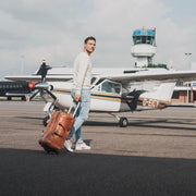 Leather Weekender Trolley Jayven da Donna – Vista prodotto alternativa 3