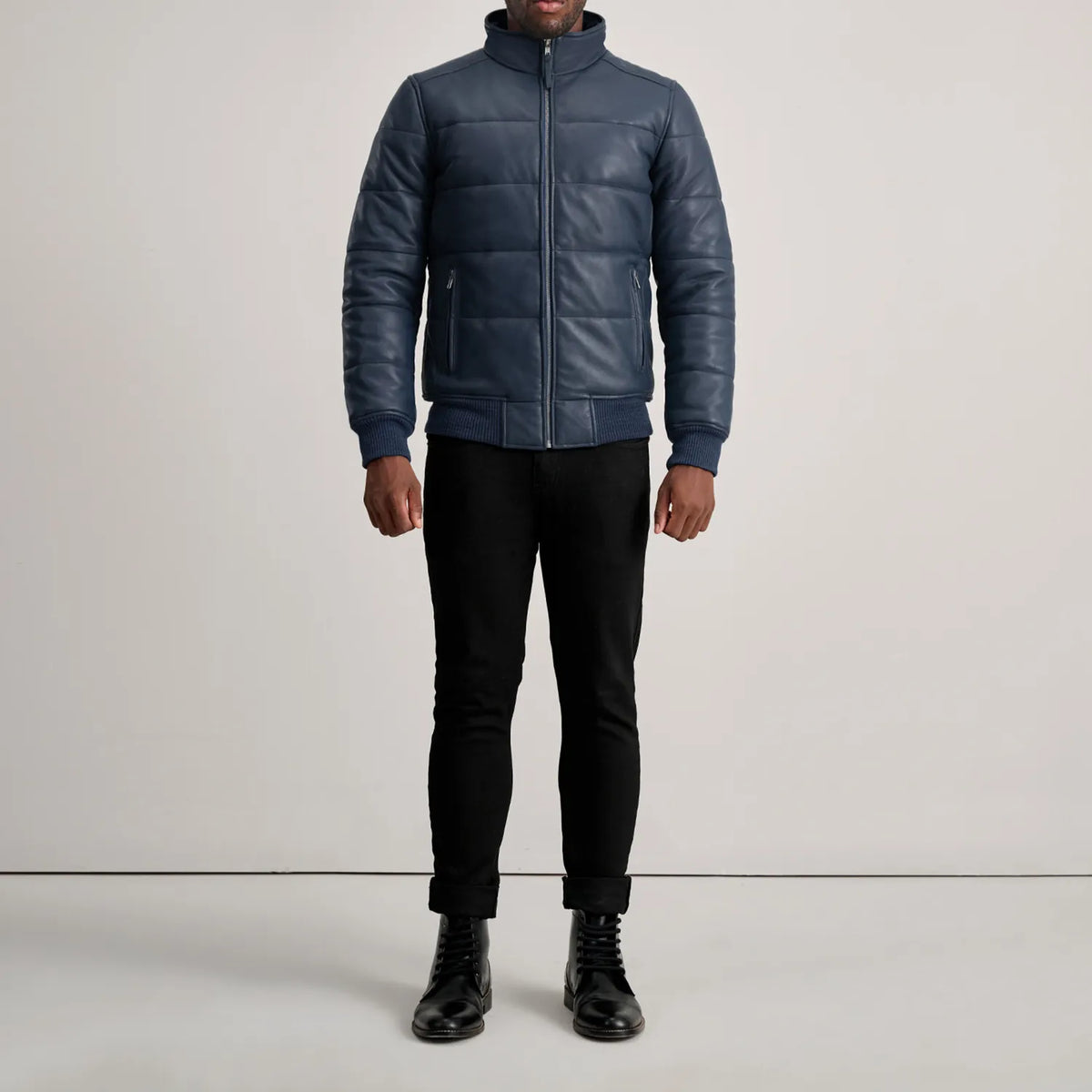 Lucas Bomber in Pelle da Uomo – Vista prodotto alternativa 3