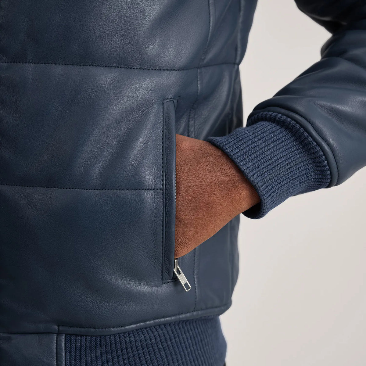 Lucas Bomber in Pelle da Uomo – Vista prodotto alternativa 6