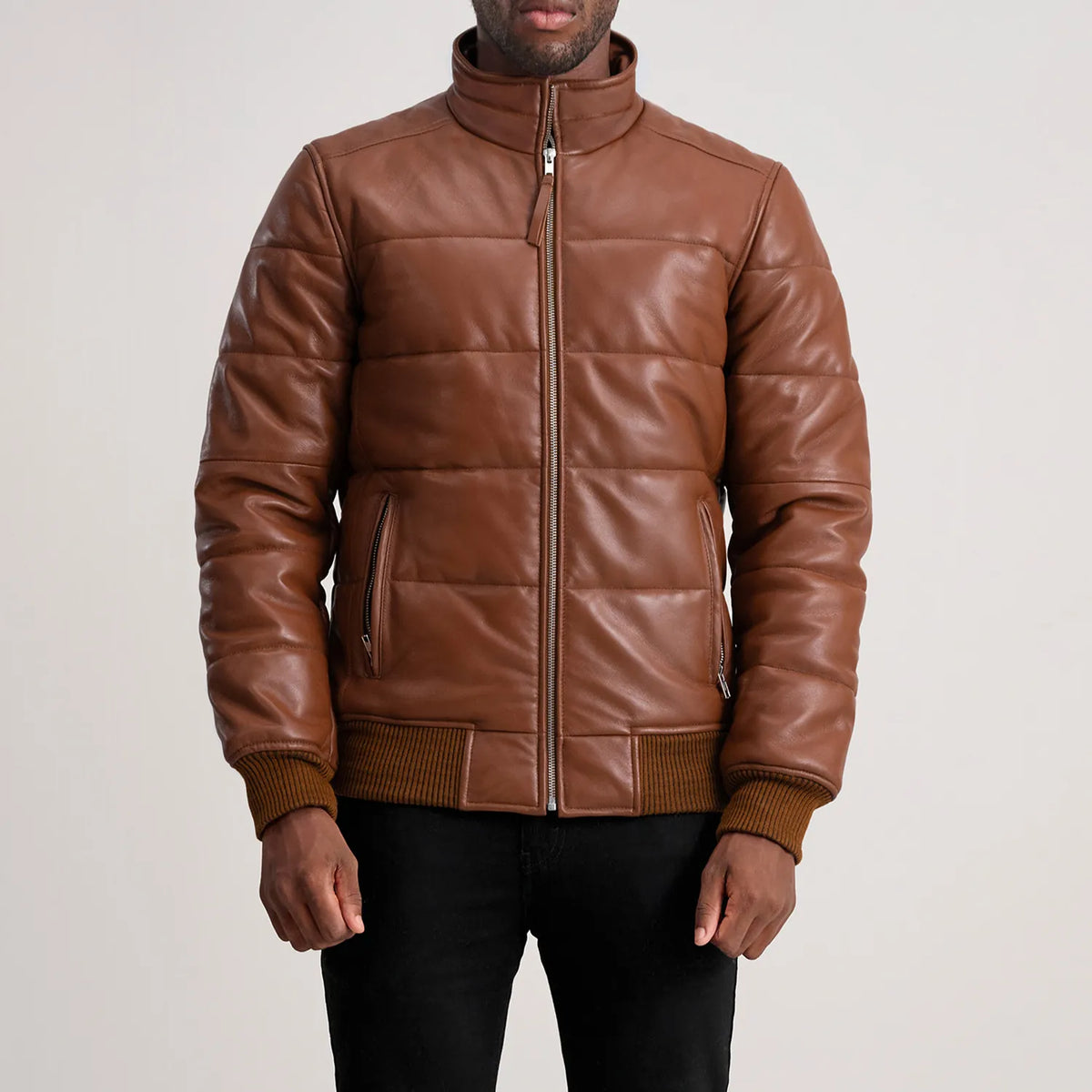 Lucas Bomber in Pelle da Uomo – Vista prodotto alternativa 4