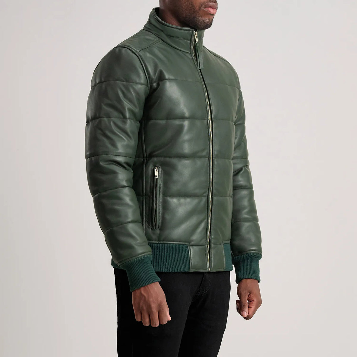 Lucas Bomber in Pelle da Uomo – Vista prodotto alternativa 2