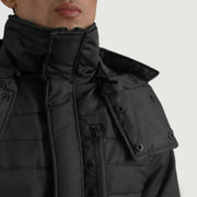 
Vista interna Showing Quilted Viscose Lining & Due tasche interne funzionali