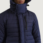 
Vista interna Showing Quilted Viscose Lining & Due tasche interne funzionali