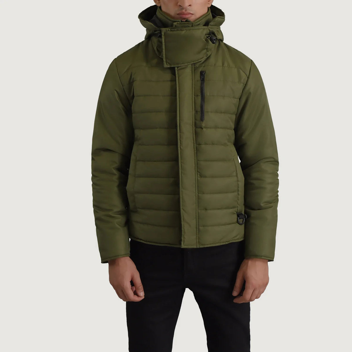 
Vista interna Showing Quilted Viscose Lining & Due tasche interne funzionali