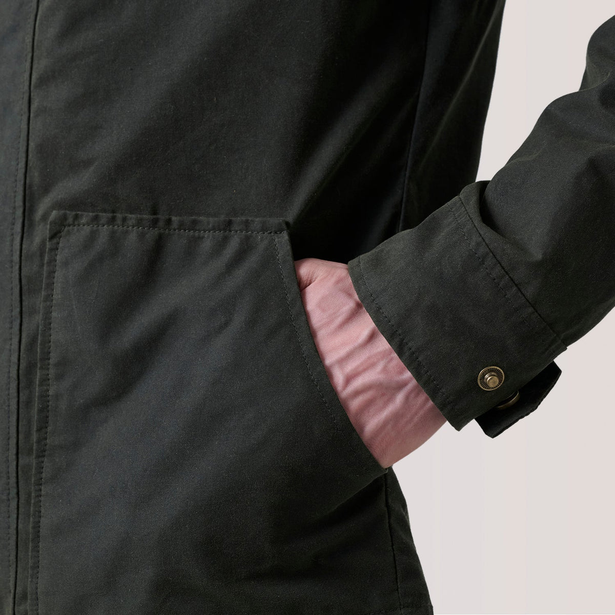 Vista interna Showing Flannel &amp; Dual Inside Utility Storage Pockets