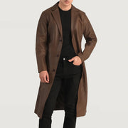 Mateo Cappotto in Pelle da Uomo – Vista prodotto alternativa 4