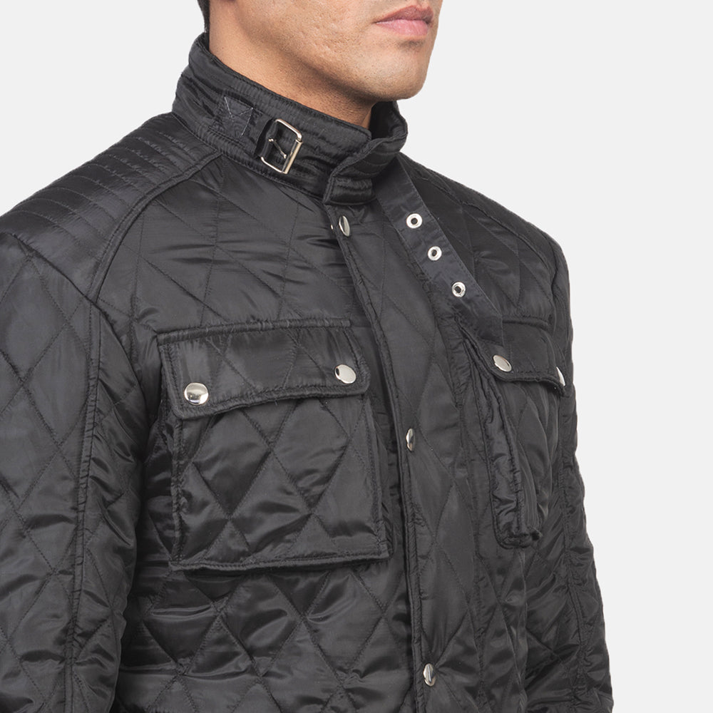 Vista interna Showing Quilted Polyester Lining &amp; Dual Inside Utility Storage Pockets