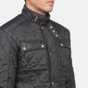 Vista interna Showing Quilted Polyester Lining &amp; Dual Inside Utility Storage Pockets