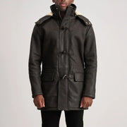 Nolan Cappotto in Pelle da Uomo – Vista prodotto alternativa 1