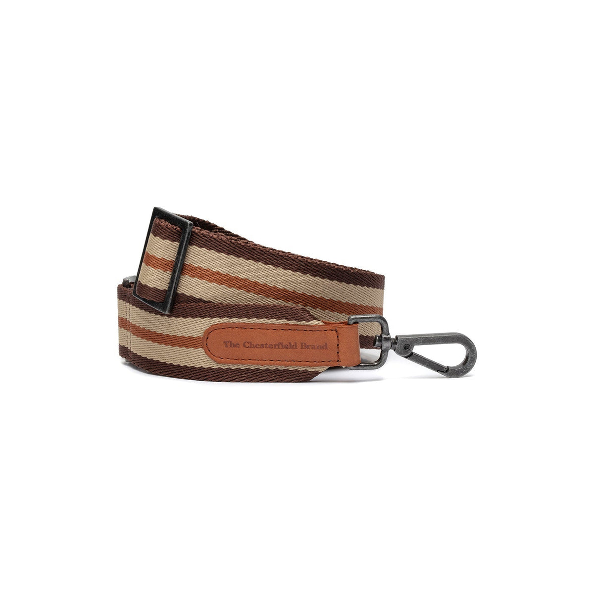 Beige Shoulder Strap da Donna in Classic 100% Full-Grain Leather - Vista frontale e linea su misura | Acquista online